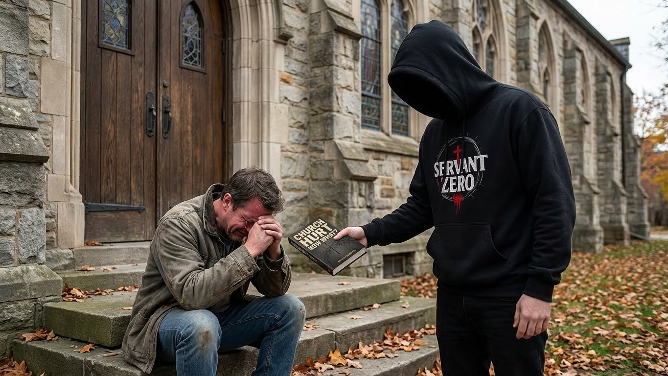 Servant Zero sharing the book